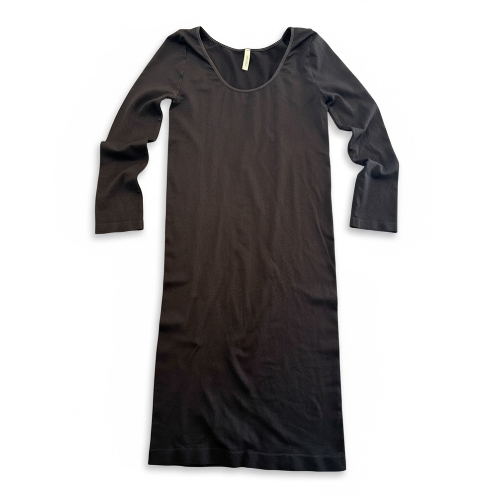 Skinnytees Black Long Sleeve Dress